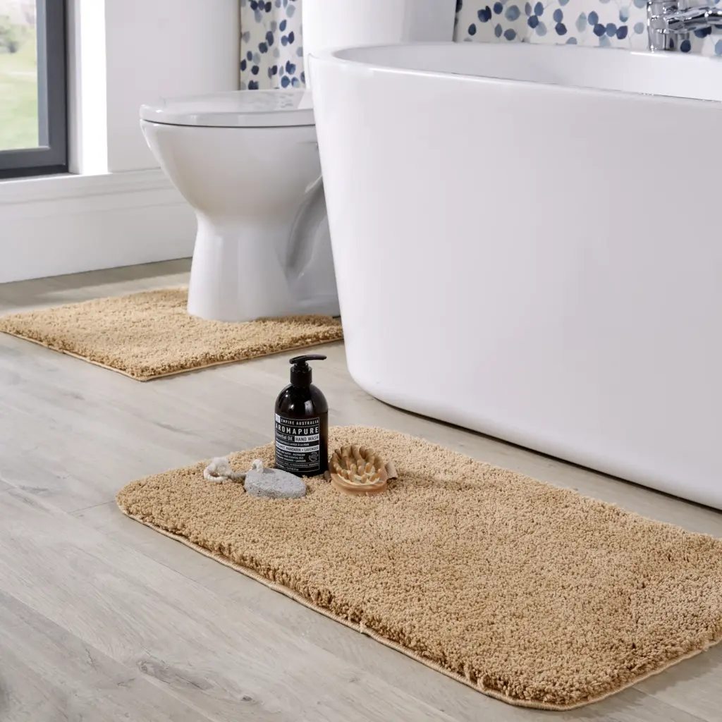 2 piece set bath mat